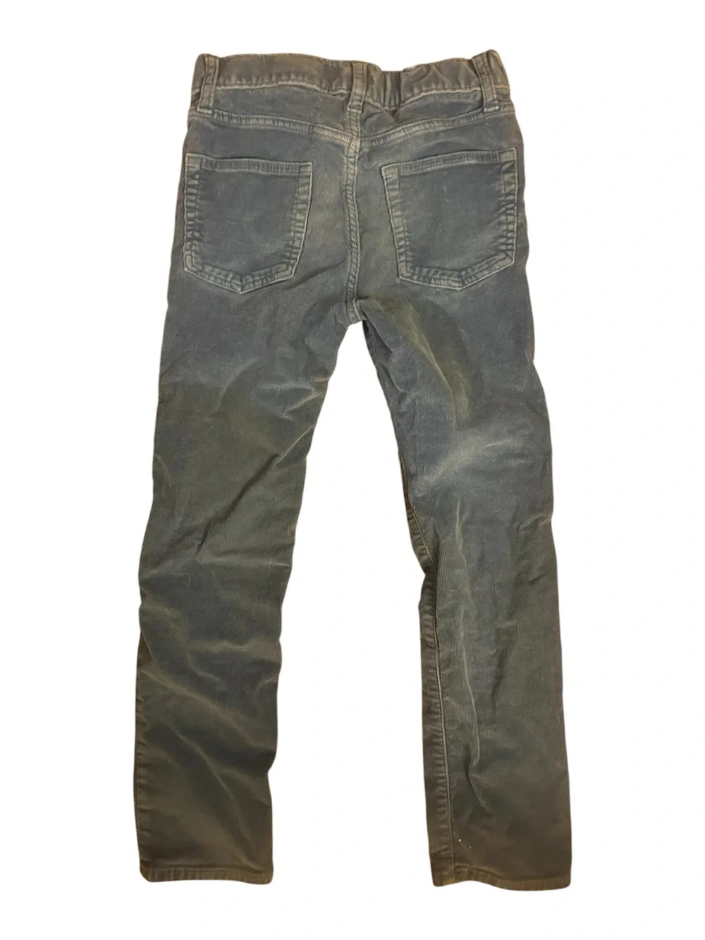 crewcuts by J.Crew Boys’ Stretch Corduroy Pants, Slim Straight Leg, Size 7, Grey